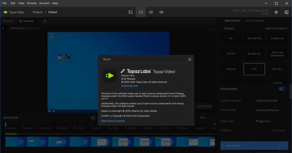 图片[1]-Topaz Video v1.0.3 智能增强版｜AI视频修复提高清晰度神器（Windows）